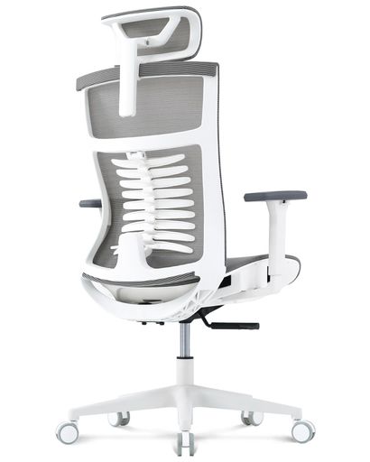 EastForce腰・肩・首・腕受け支える多役立つことSTYLUM2.0(スタイラム2.0)メッシュ座面日本ブランドフィッシュボーンランバーサポート3Dアームレストオフィスチェア白デスクチェアワークチェアofficechair