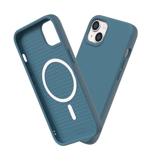RHINOSHIELDiPhone13miniSolidSuit入れものMagSafe相応う耐衝撃米軍MIL標準尺度ぼうぜん自失吸いあげる傷指紋押しとどめる薄型軽さSGS公証-綿津見青色