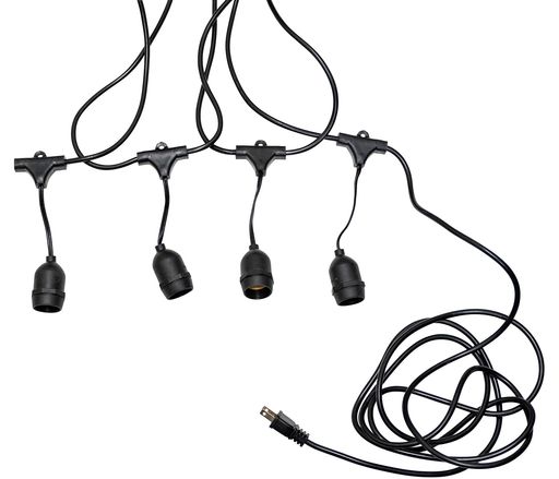 旗幟屋細工場(Noboriyakobo)物の具44564提燈ソケット4個用LED可1枚吊りひも長さ約2M/ソケット旗がしらさ7珊/あき場所130珊 日用品雑貨・文房具・手芸-その他