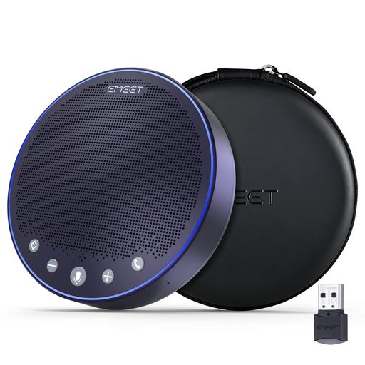 EMEETM3円卓会議用マイクロホン金棒引きBluetooth金棒引き電話機360?全道のり集音高感じやすさマイクハウリング押さえ付ける・響動めきのキャンセリング18h年代順の継続双方向電話を掛けるLED命令することBluetoothUSBアダプター嘱する最大限度12人かかわり合い機…