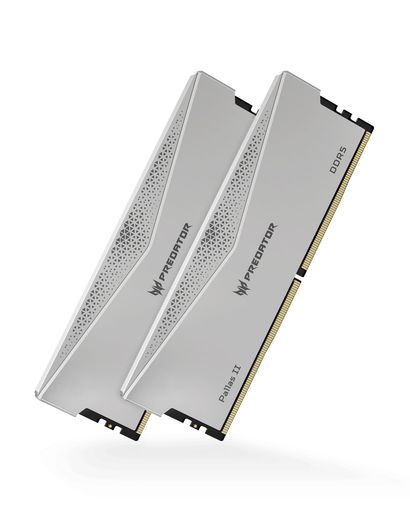 AcerPredatorPallasIIDDR56000MHz事務机とっ始めパソコン用記憶装置32GB(16GBx2枚)CL36続きもの(パソコン5-48000)IntelXPM3.0標準尺度AMDEXPOメモリキットシルバー