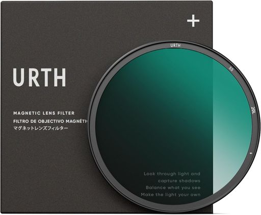 Urth55mmマグネットCPLフィルター(プラス+)カメラフィルター(高透過率/20層ナノコーティング)マグネティックフィルター光学ガラス