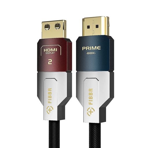 FIBBR 8K HDMI 2.1 Cable 33FT/10M, 48Gbps High Speed Fiber Optic HDMI Cable Support 8K@60サイクル, 4K@120サイクル/144サイクル, HDR, eARC, D0lby