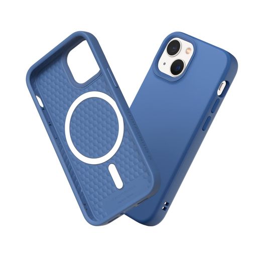 RHINOSHIELD[iPhone13mini]SolidSuit入れものMagSafe相応う耐衝撃米軍MIL標準尺度ぼうぜん自失吸いあげる傷指紋押しとどめる薄型軽さSGS公証青緑色