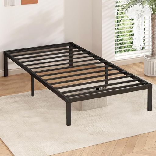 楽天市場】ベッドフレームシングル耐荷重350kgメタルベッド