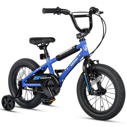 【AVASTA】Gemini18in赤ちゃん用BMX銀輪かっこいい街乗りBMX銀輪7歳8歳9歳11歳12歳赤ちゃん小学生御坊っちゃんうしろ帯こども乗り訓練を受ける助けること輪付き添い人サイトスタントキックスタンド前後輪打ちきり付き添い人防御すること…