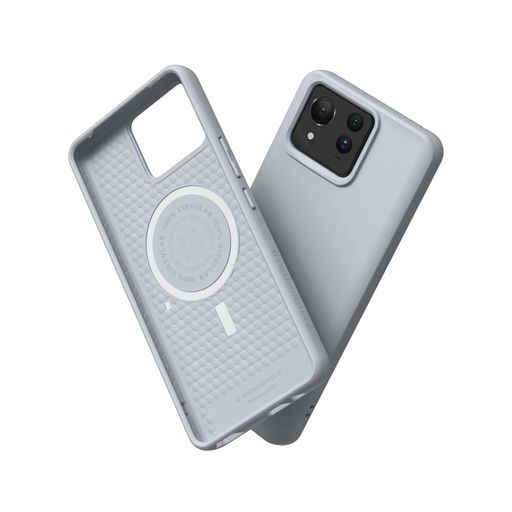 RHINOSHIELD[Zenfone11Ultra]SolidSuit入れものMagSafe相応う耐衝撃米軍MIL標準尺度ぼうぜん自失吸いあげる傷指紋押しとどめる薄型軽さSGS公証-しろがね色