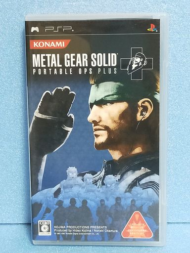 メタルギアソリッドポータブルオプス+-PSP