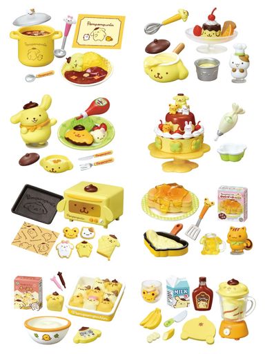 新品 未開封 ポムポムプリン だいすき！クッキング 全種 コンプリートセット ポムポムプリン だいすき！クッキング：商品案内 | 株式会社