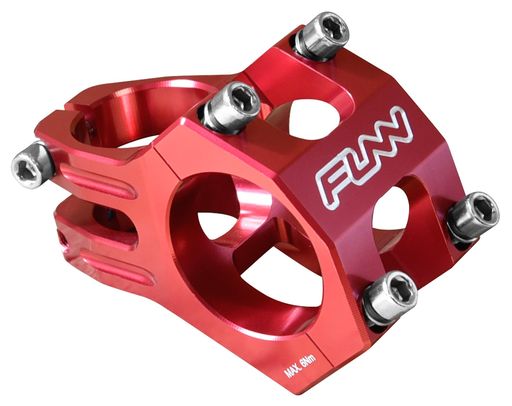 Funn ファンドゥロ(Funnduro) MTB ステム 35 mm x 35mm ハンドルステム - クランプ直径:35mm - マウンテンバイク BMX 自転車 に適用 バイク ハンドル ステム(長さ:35mm, レッド)|ベストプライスオンラインストア
