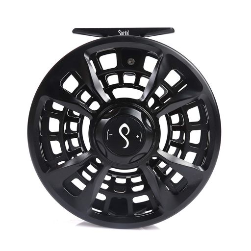 MMAXIMUMCATCHMaxcatchSprintエキスパート完全密閉型フライリールCNC加工アルミニウム合金本体フライフィッシングリール(ダイヤモンドブラック9/11wt)