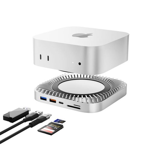 Mac Mini M4 対応ハブ USB-Cハブ 10-in-1 -NVMe SSD拡張機能搭載 HDMI 4K 60Hz USB-Cデータポート Micro/SDカードスロット USB-A(10/5Gbps) ヘッドホンジャックポート 2024年Mac|ベストプライスオンラインストア