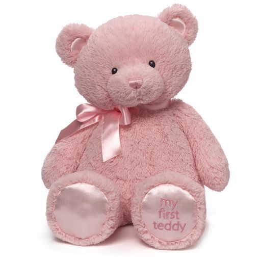 GUND マイ 1ST テディベア ピンク L 4043979
