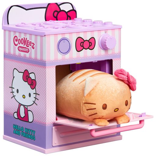 Cookeez Makery ハローキティ&フレンズ オーブンプレイセット &ndash; インタラクティブなベイク&リビールトイ、ミステリーウォーム香りのぬいぐるみ(ハローキティ、シナモロール、マイメロディ&hellip;｜ベストプライスオンラインストア