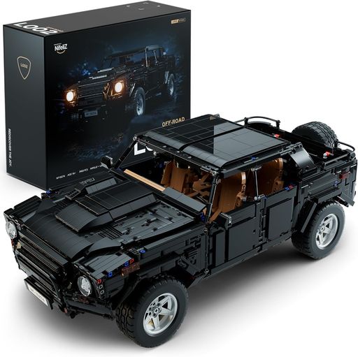 NifelizL002オフロードモデルカー大型車おもちゃブロックセット、大人向けコレクタブル車モデルオモチャ玩具、車好きのための誕生日プレゼント、家庭やオフィスの装飾に適(3983ピース)