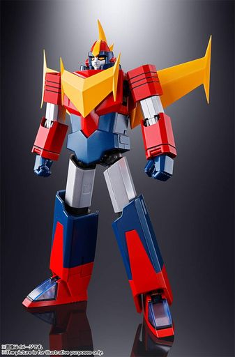 TAMASHIINATIONS超合金魂無敵超人ザンボット3GX-81ザンボエース約180MMダイキャスト&ABS&PVC製塗装済み可動フィギュア画像