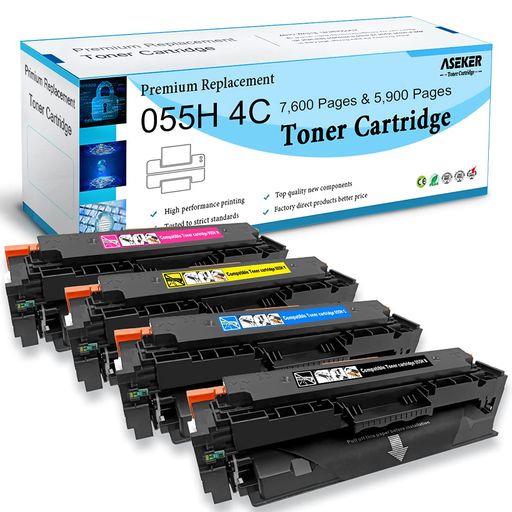 取り替えっこトナーカートリッジ055HCRG-055HCRG055H4色書き割りASEKER大静電容量7600\u00265900ペイジ相応う機種Canon加農砲MF745MF745CdwMF743MF743CdwMF741MF741CdwLBP664
