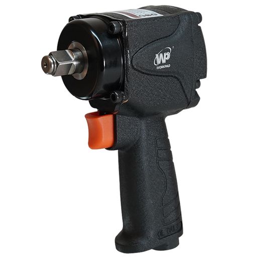 WPWORKPADエアーインパクトレンチショート高トルク680N.m軽さ1.5kgシングル鉄槌1/2DRWP01128