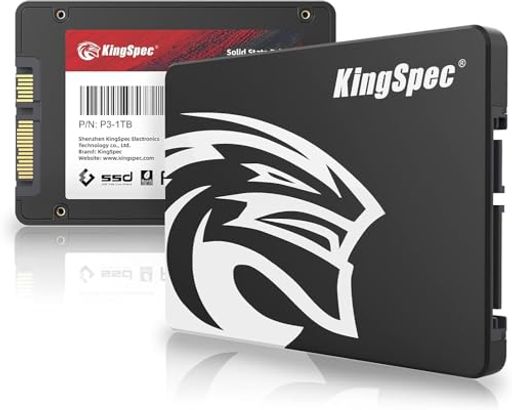 KingSpecSSD1TBSATAIII6Gb/s2.5インチ内蔵SSD最大読込:570MB/s(R:570MB/s、W:540MB/s)3DNANDSATASSDメーカー保証3年