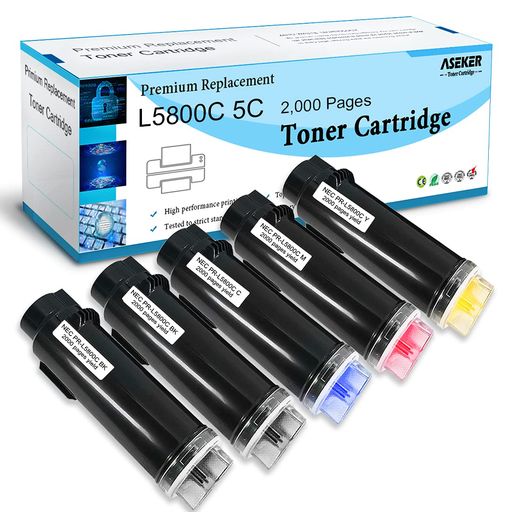ASEKERPR-L5800CPR-L5800C-14PR-L5800C-13PR-L5800C-12PR-L5800C-11取り替えっこトナーカートリッジ5色仕掛ける大電気容量2000ペイジ相応う機種NECColorMultiWriter