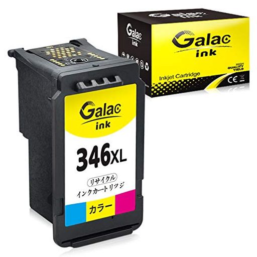 【Galacink】キャノン(Canon)BC346XL*1本大容量残量表示付BC-346XLカラー1本再生インク【対応機種】PIXUSTS3130SPIXUSTS3130PIXUSTS203TR4530TS303