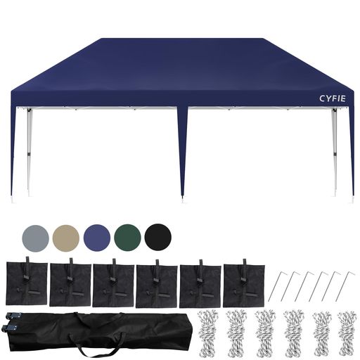 CYFIE タープテント 3mx6m サイドシート付きワンタッチタープ Amazon.co.jp: CYFIE タープテント 3mx3m サイドシート4枚付