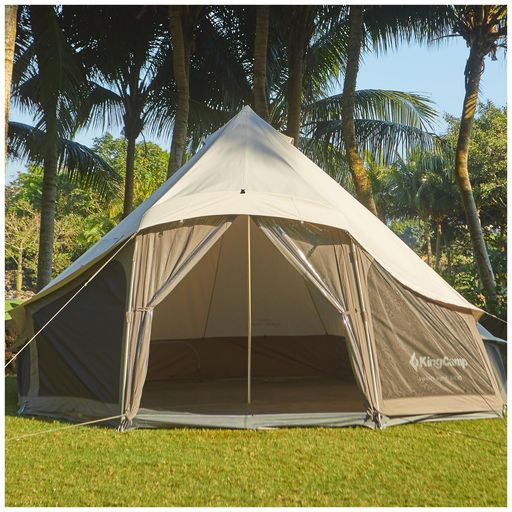 楽天市場】CAMVIL(ケムビル)A型フレームテントカーキ防風防水ベンチ