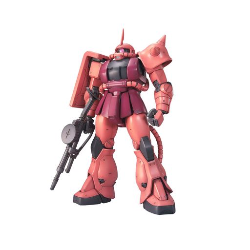 MG 機動戦士ガンダム MS-06S シャア専用ザクVER.2.0 1/100スケール 色分け済みプラモデル