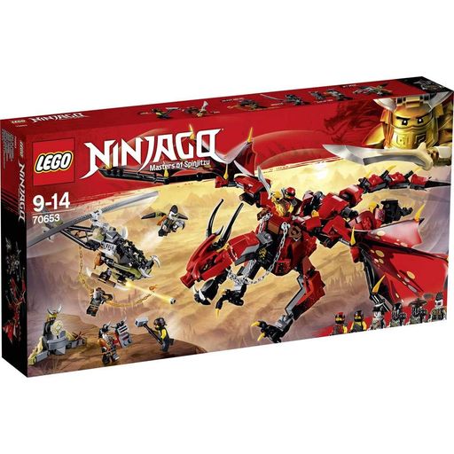 レゴ(LEGO)ニンジャゴー謂われ因縁の化学元素・火竜:メリュジーナ70653