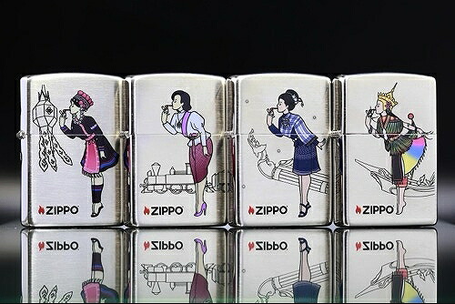 ZIPPO Asian Windy Thailand オリジナル Ver.4個セット タイ公式 限定200個 ジッポー|筆記具&喫煙具のベストプライス