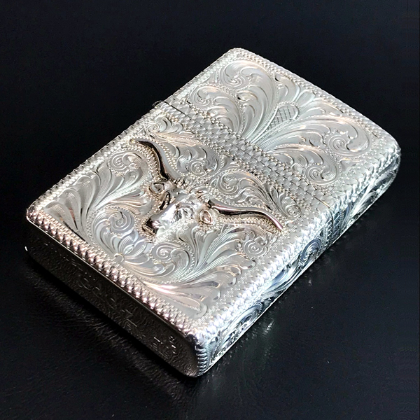 ZIPPO SILVER KING シルバーキング バッファロースカル 15SLV-1