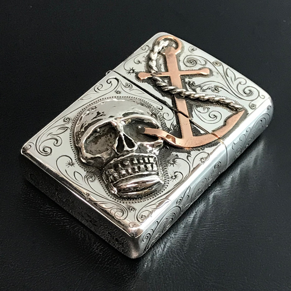 楽天市場】ZIPPO SILVER KING シルバーキング 26SLV-4E Armor アーマー