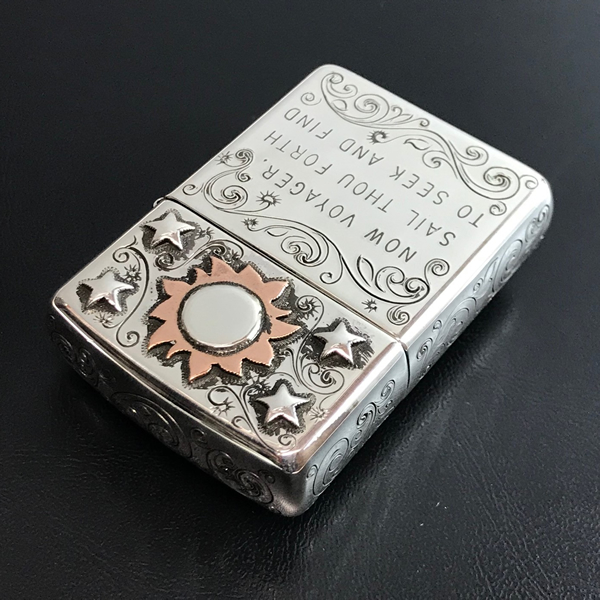 ZIPPO SILVER KING スターリングシルバー(純銀製)ジッポー シルバー