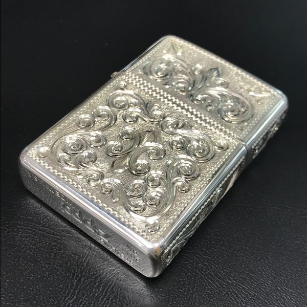 楽天市場】ZIPPO SILVER KING シルバーキング 26SLV-6 Armor アーマー