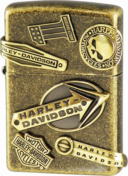 ZIPPO ジッポー HARLEY DAVIDSON ハーレーダビッドソン HDP-64 メイクメタル BSイブシバレル エッチング BSイブシメタル 6PCS