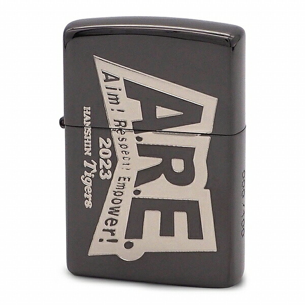 ZIPPO 阪神タイガース公式 A.R.E 限定シリアルナンバー入り HTZ‐ARE SV ジッポー　” 2023年流行語大賞も、アレしちゃいました！ ”