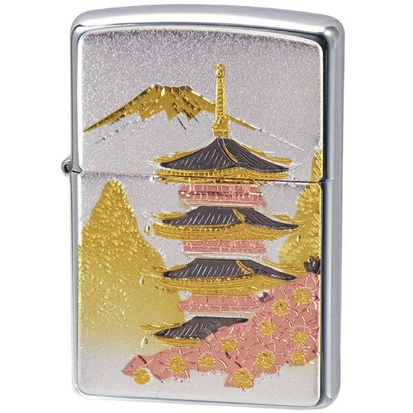 ZIPPO 電鋳板 五重の塔 ゴジュウノトウ ジッポー