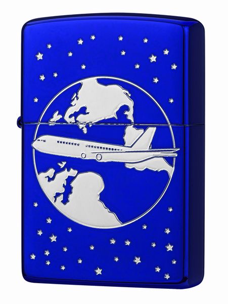 ZIPPO JUMBO ジャンボ（B）イオンブルー仕上げ ジッポー