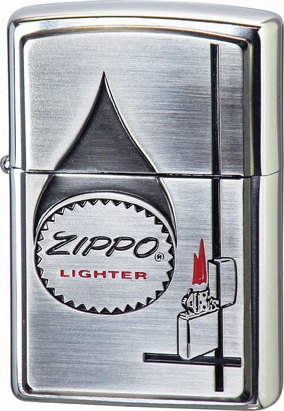 ZIPPO ARTメタル‐3 パッケージデザイン 銀古美・色入れメタル ジッポー
