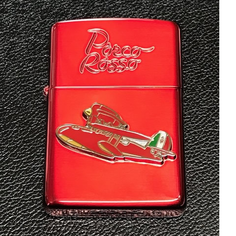 ZIPPO スタジオジブリ STUDIO GHIBLI 紅の豚 ポルコ赤2 NZ-24 ジッポー