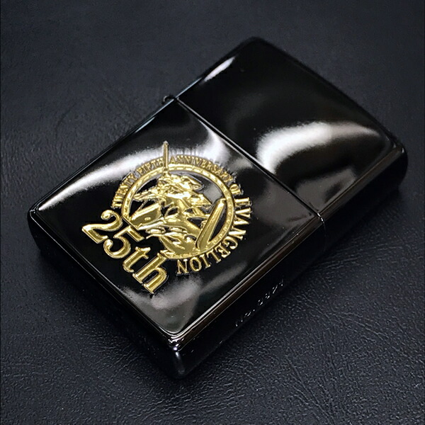 ZIPPO エヴァンゲリヲン 25周年 25th Anniversary  BLACK＆GOLD エッチング加工　EVANGELION 2020年発売 EVASTOREオリジナル 新世紀エバンゲリオン ジッポー