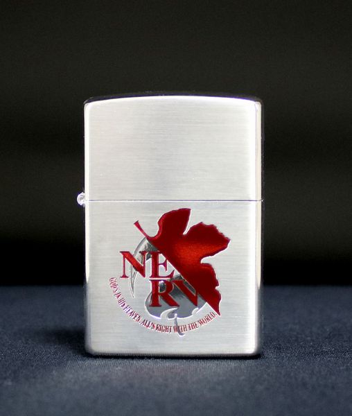 ZIPPO EVASTOREオリジナル NERV Zippo (リバイバル版) 銀コーティングサテーナ仕上げエッチング加工 ジッポー 10,757円