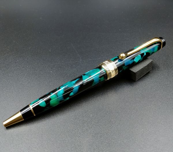AURORA アウロラ オプティマ グリーン 998‐V ボールペン｜筆記具＆喫煙具のベストプライス 38,870円