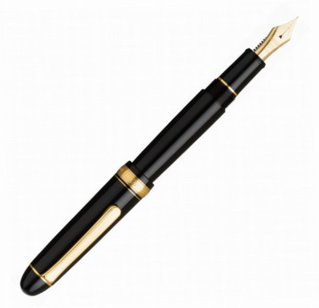 ★美品新品★シグナム　ムラーノ　ブラック　万年筆　F字幅 3717009187195_2.jpg