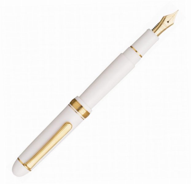 PLATINUM プラチナ万年筆 #3776 CENTURY 世紀 シュノンソーホワイト PNB-15000 #2 筆