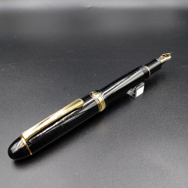 楽天市場】プラチナ万年筆 #3776 センチュリー ブラックインブラック