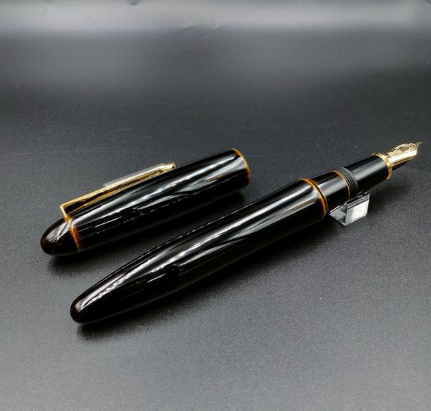 楽天市場】PLATINUM プラチナ万年筆 出雲 鉄刀木 万年筆 PIZ-50000T