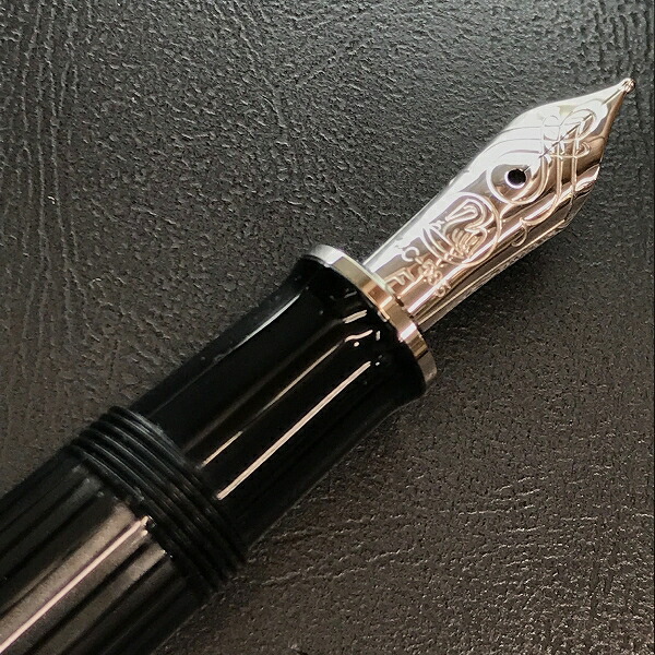 Pelikan ペリカン スーベレーン シルバートリム M605 Blackstripe