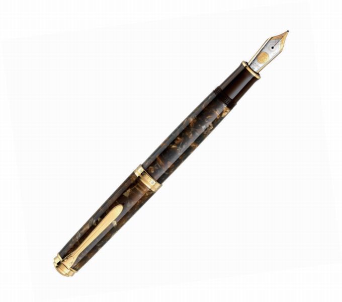 楽天市場】PELIKAN ペリカン 螺鈿限定 万年筆 市松 漆黒 Raden
