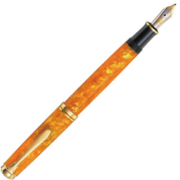 【楽天市場】Pelikan ペリカン 特別生産品 クラシック Classic M200 orangel-delight オレンジ デライト  24金プレートスチールペン先 万年筆 : 筆記具＆喫煙具のベストプライス